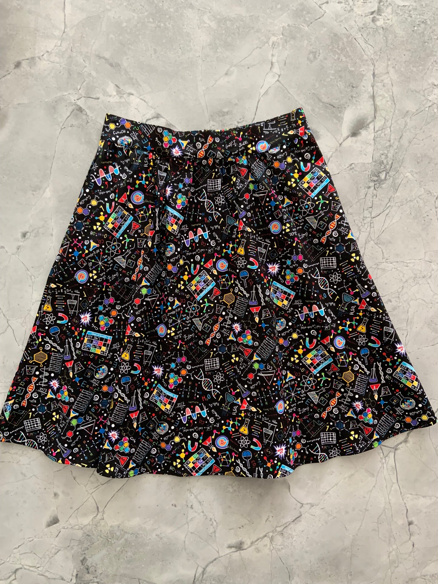 Science A-Line Skirt - Xl Only — Soul Flow Apparel