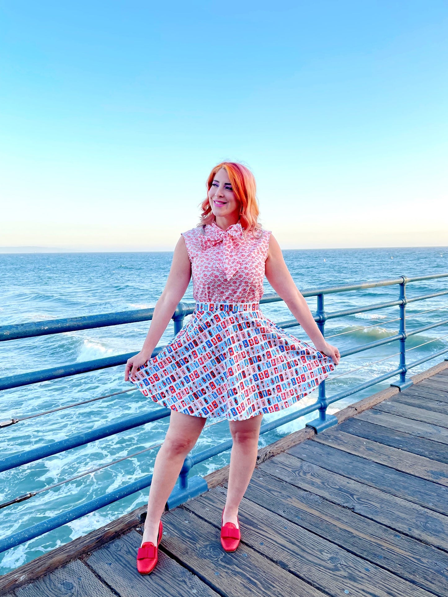 Umbrella Bow Top - Plus Sizes Only, view 4869 — Soul Flow Apparel