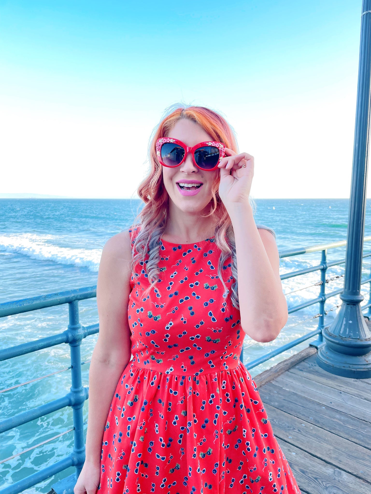 Sunglasses Vintage Dress, view 7 — Soul Flow Apparel