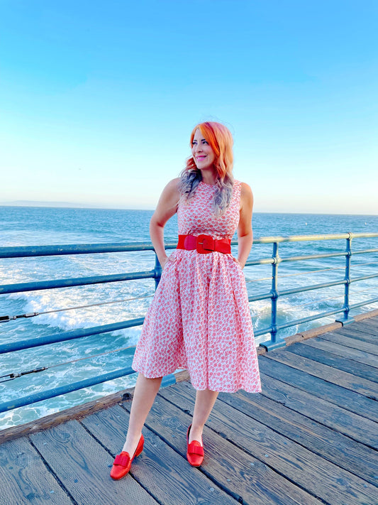 Umbrella Midi Dress, view 1 — Soul Flow Apparel