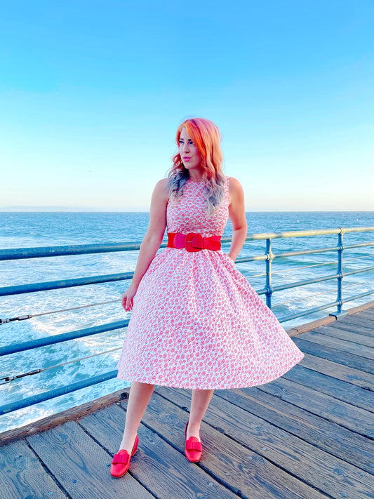 Umbrella Midi Dress, view 2 — Soul Flow Apparel