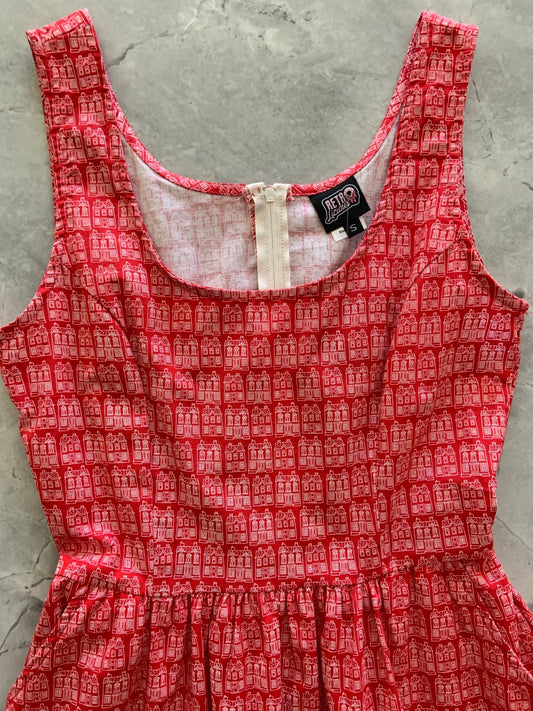 Home Sweet Home Fit & Flare Dress, view 2 — Soul Flow Apparel