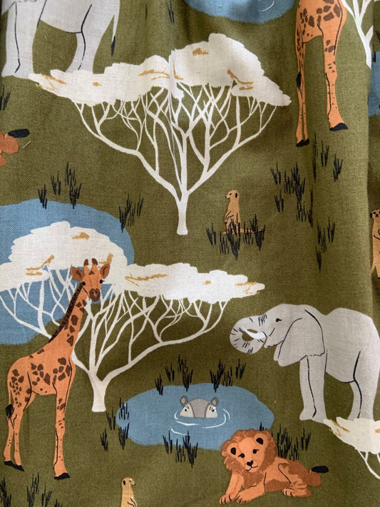 Safari Collared Dress, view 3 — Soul Flow Apparel