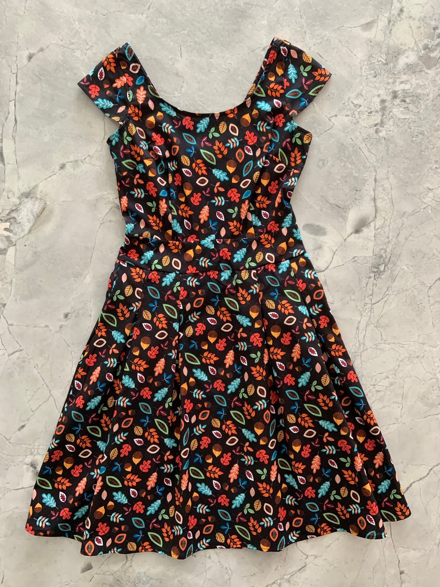 Leaves & Acorns Margaret Dress — Soul Flow Apparel