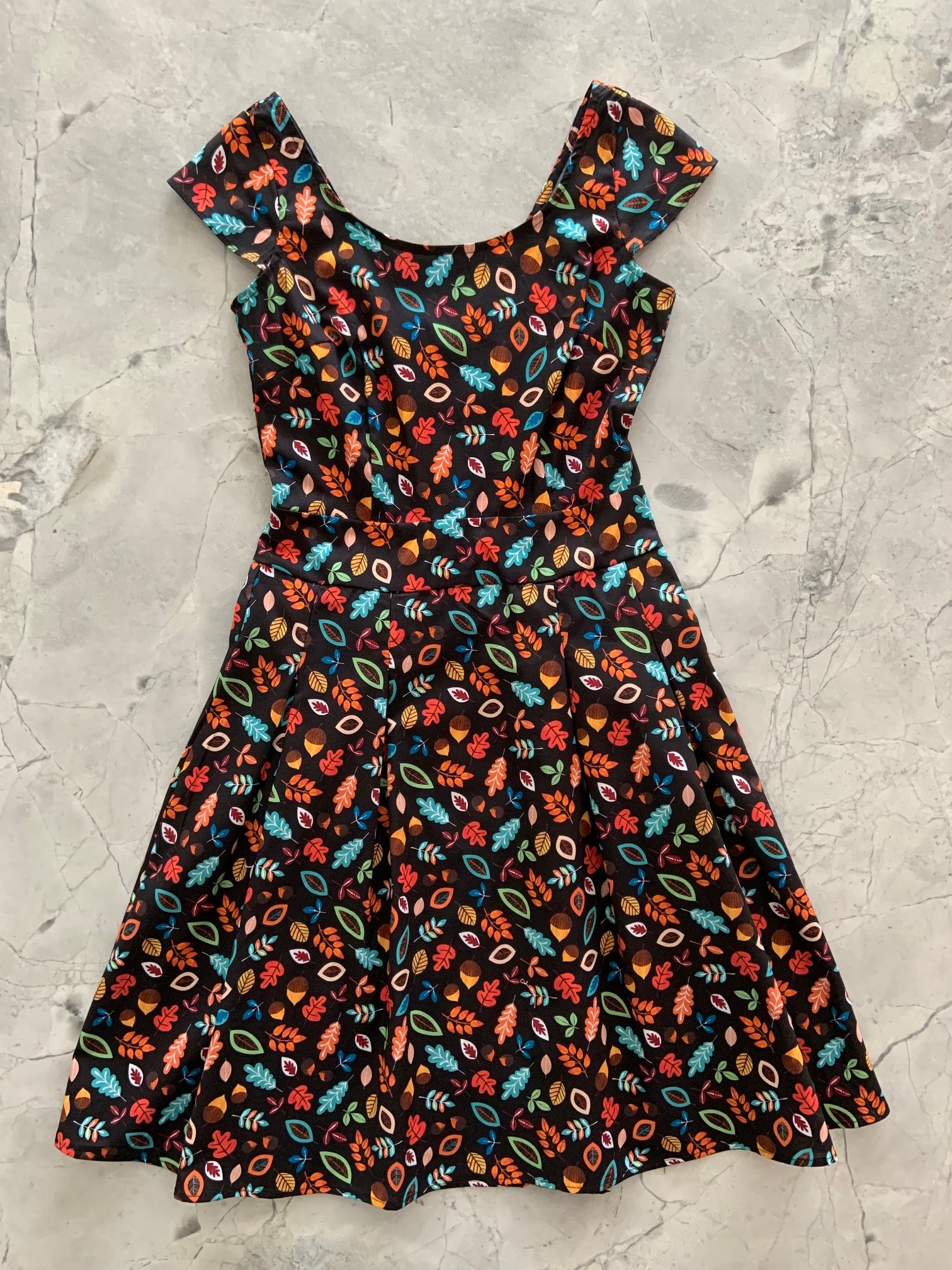 Leaves & Acorns Margaret Dress — Soul Flow Apparel