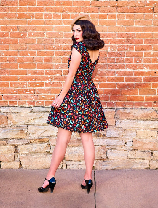 Leaves & Acorns Margaret Dress — Soul Flow Apparel