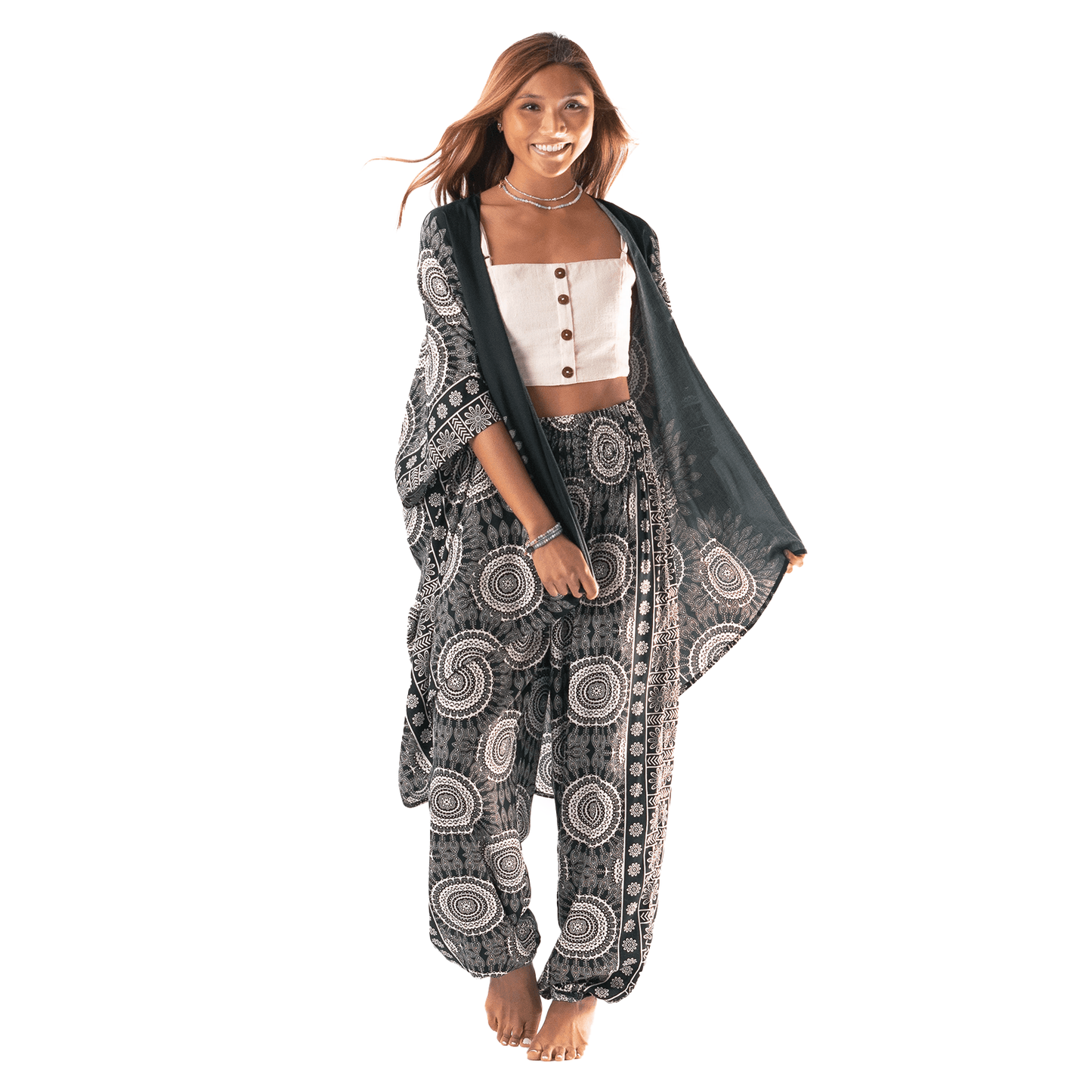 Bondi Harem Pants, view 4 — Soul Flow Apparel