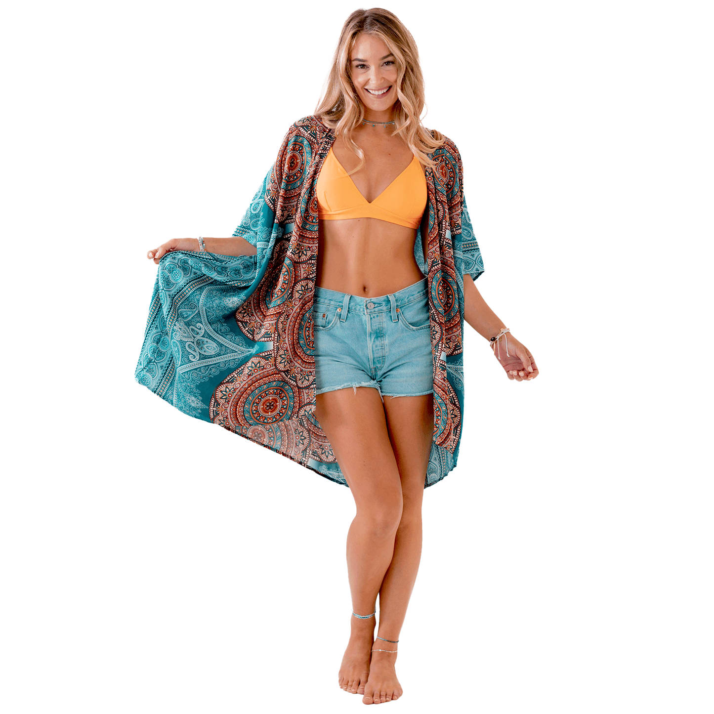 Canggu Kimono, view 1 — Soul Flow Apparel