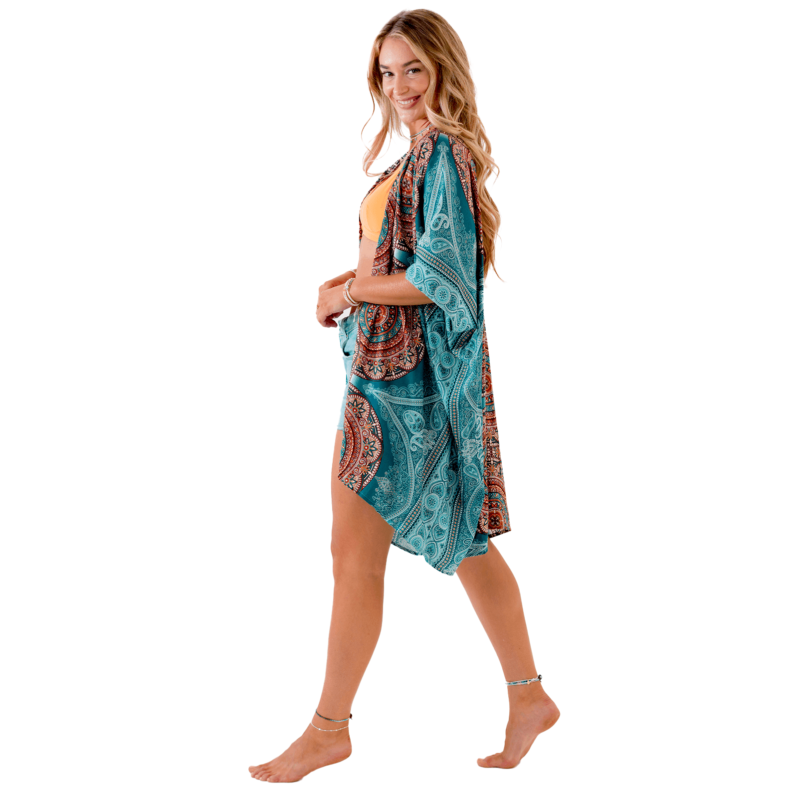 Canggu Kimono, view 2 — Soul Flow Apparel