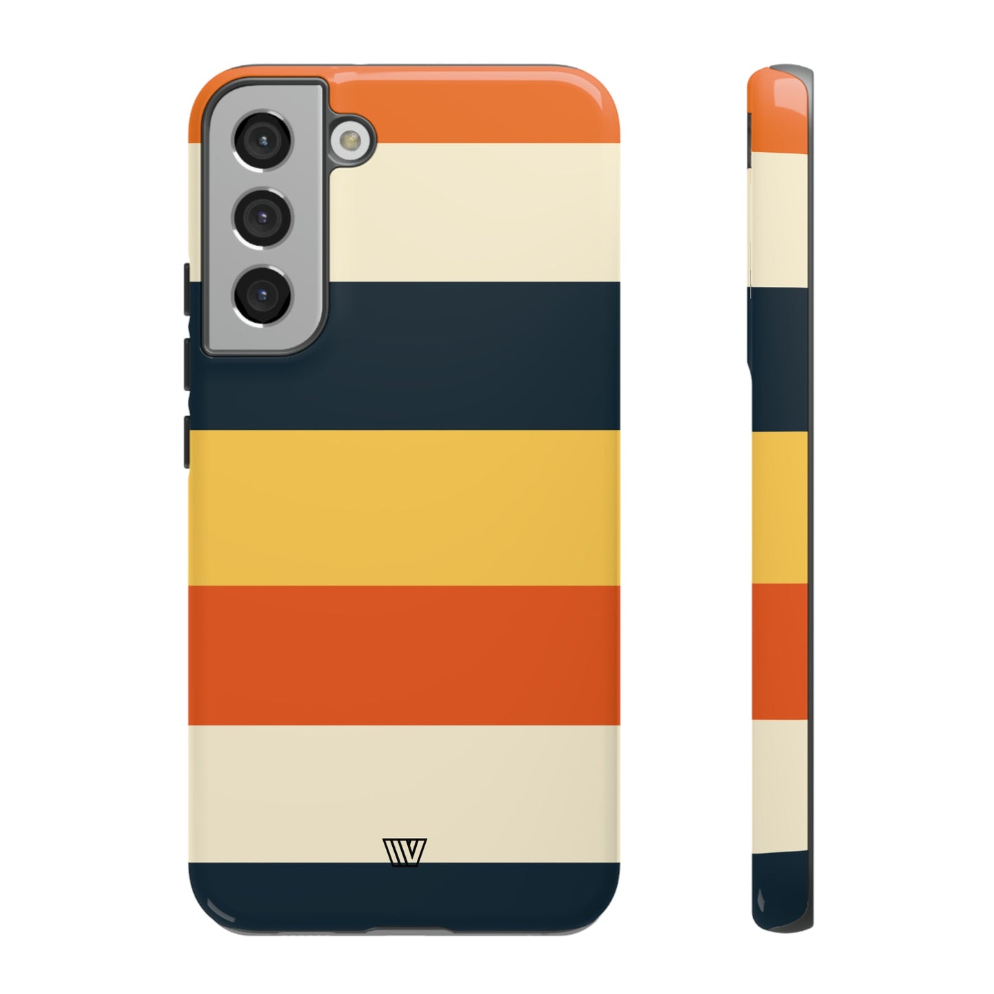Beach Sunset Stripes | Tough Phone Case, view 2048 — Soul Flow Apparel