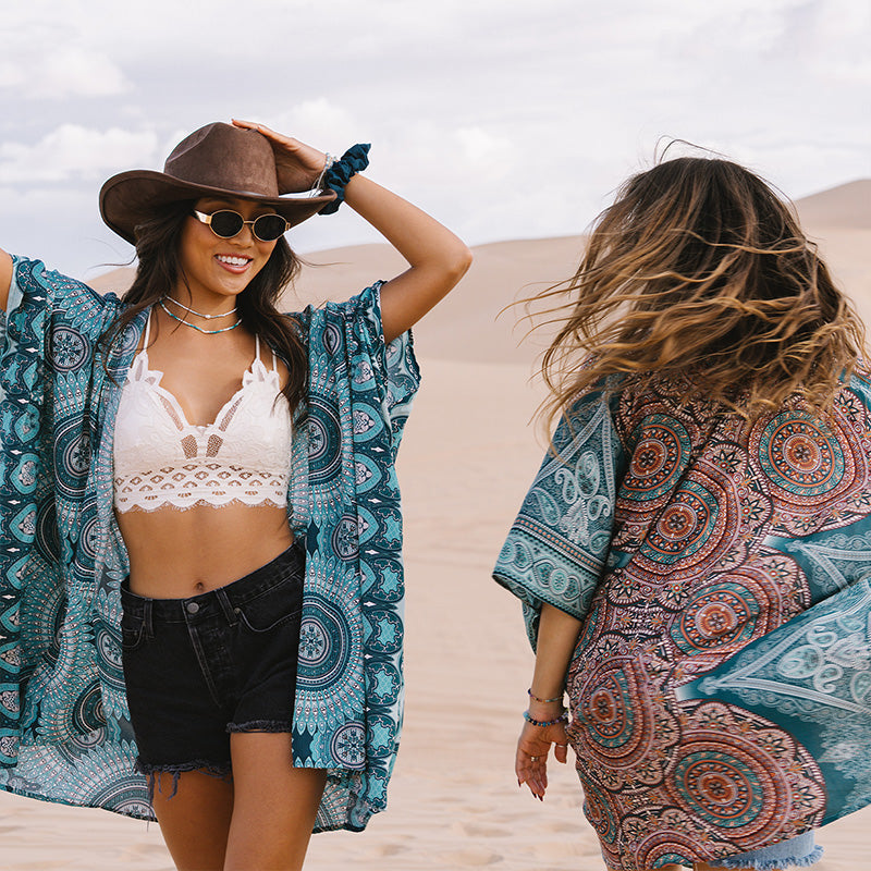 Canggu Kimono, view 4 — Soul Flow Apparel