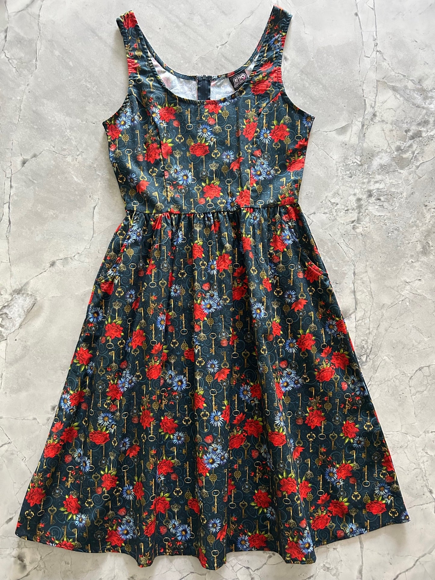 Keys Fit & Flare Dress — Soul Flow Apparel
