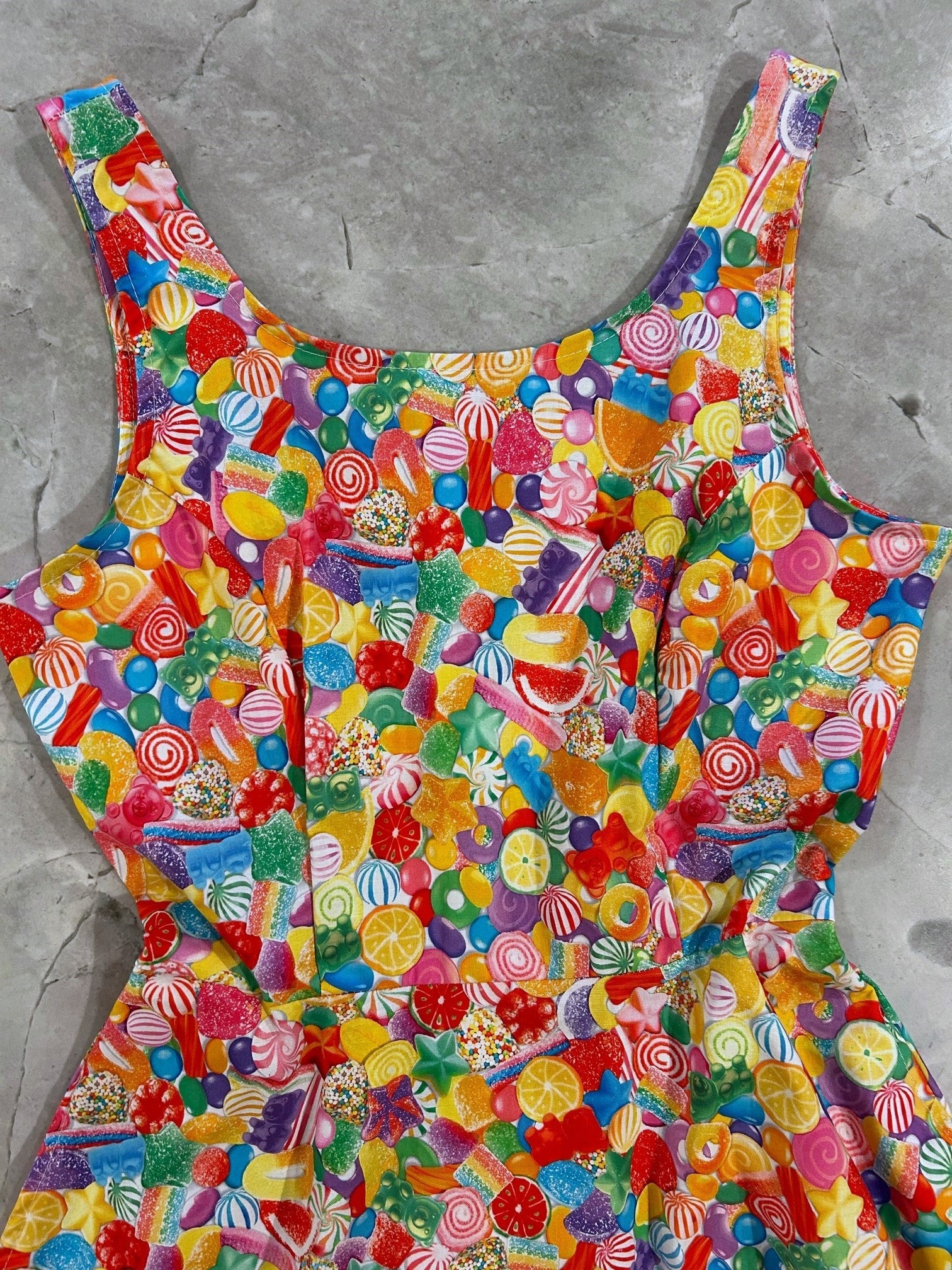 Candy Skater Dress, view 1 — Soul Flow Apparel