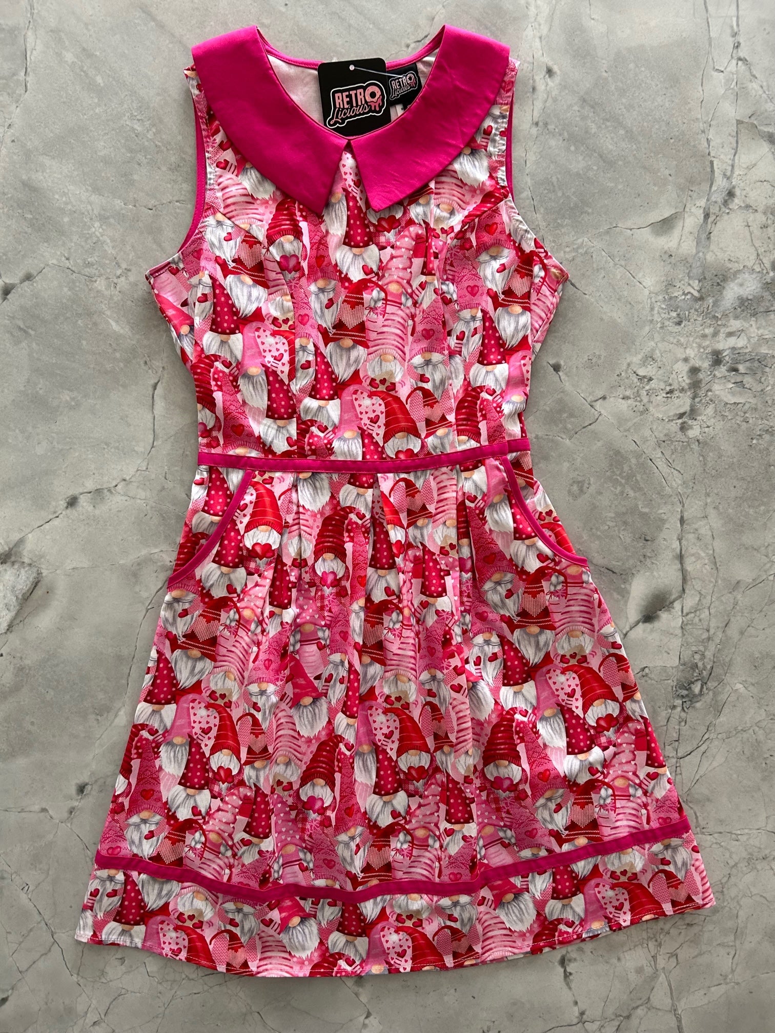 Gnomes Collared Dress — Soul Flow Apparel