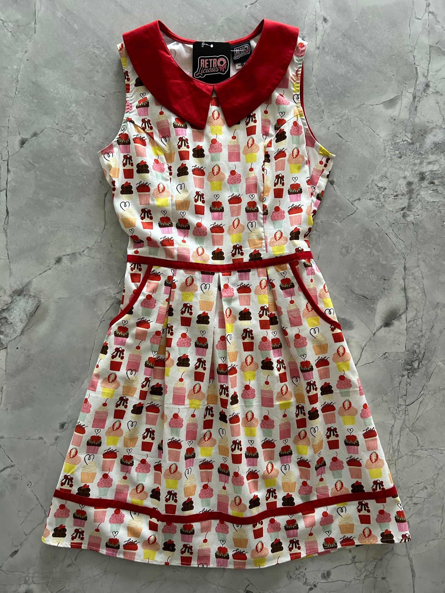 Cupcake Collared Dress — Soul Flow Apparel