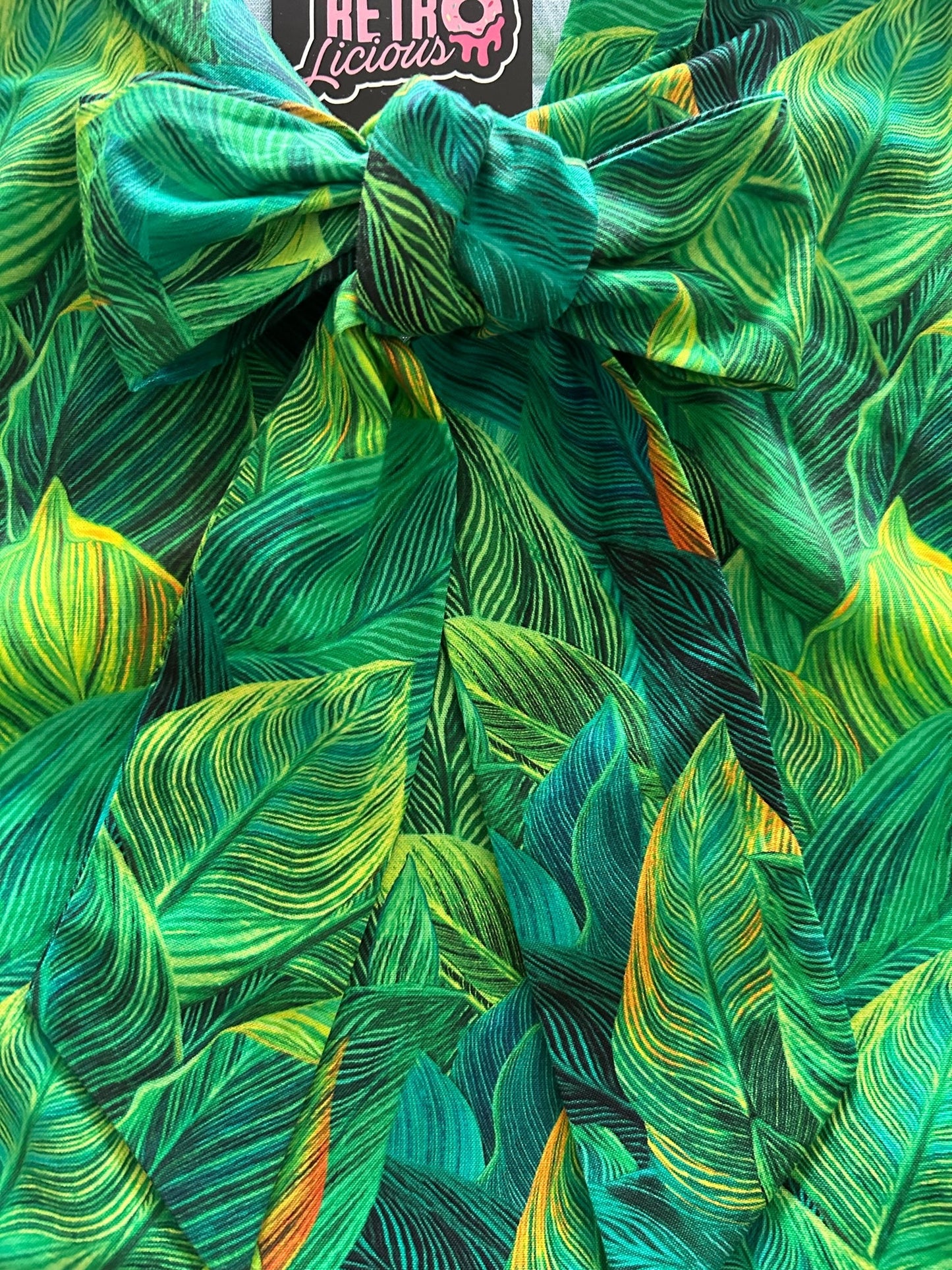 Leaves Bow Top, view 1 — Soul Flow Apparel
