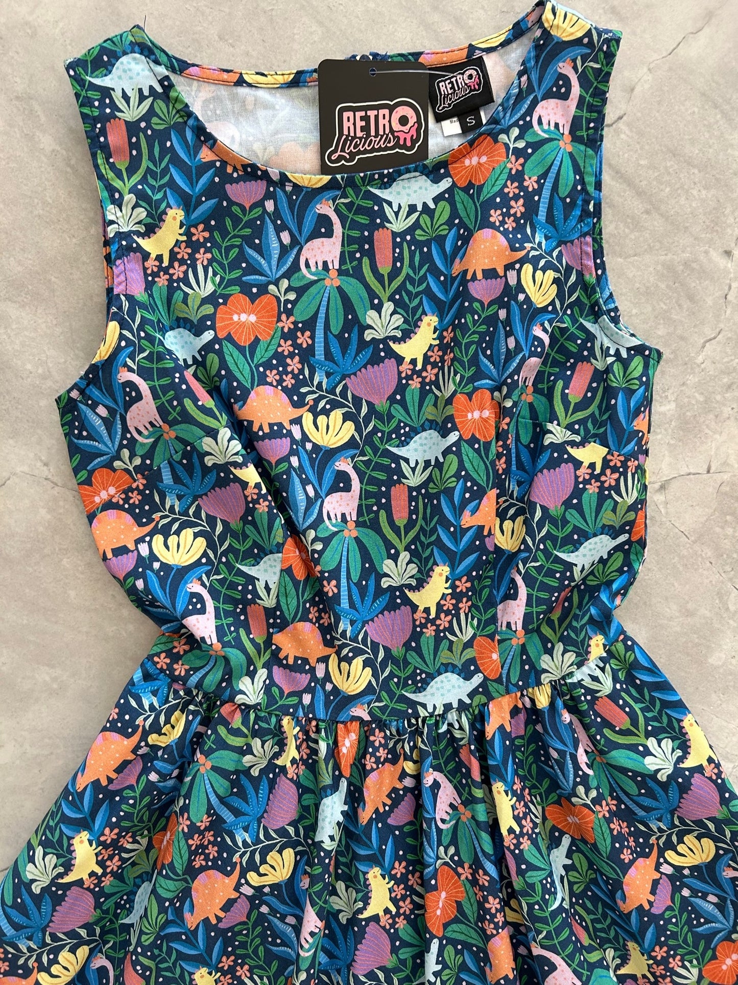 Prehistoric Vintage Dress — Soul Flow Apparel