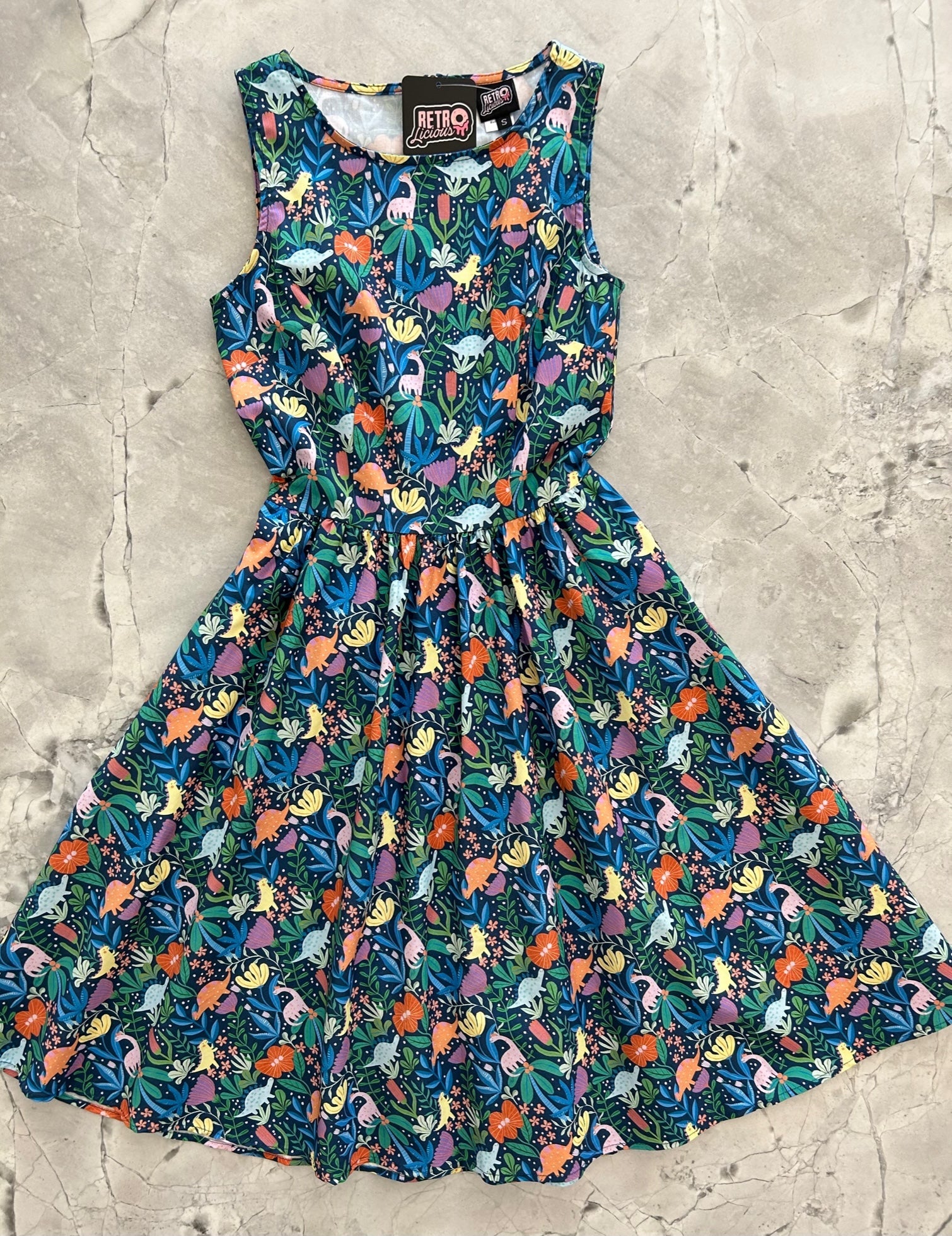 Prehistoric Vintage Dress — Soul Flow Apparel