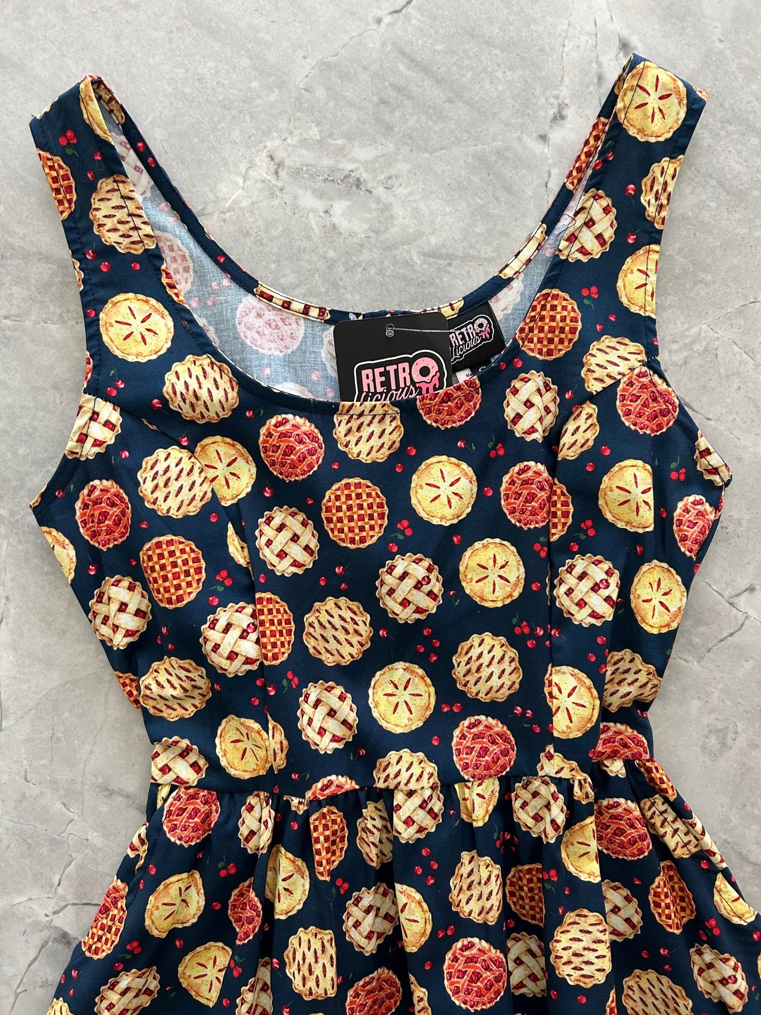 Cherry Pie Shorter Length Fit & Flare Dress - Small Only, 1 Left! — Soul Flow Apparel