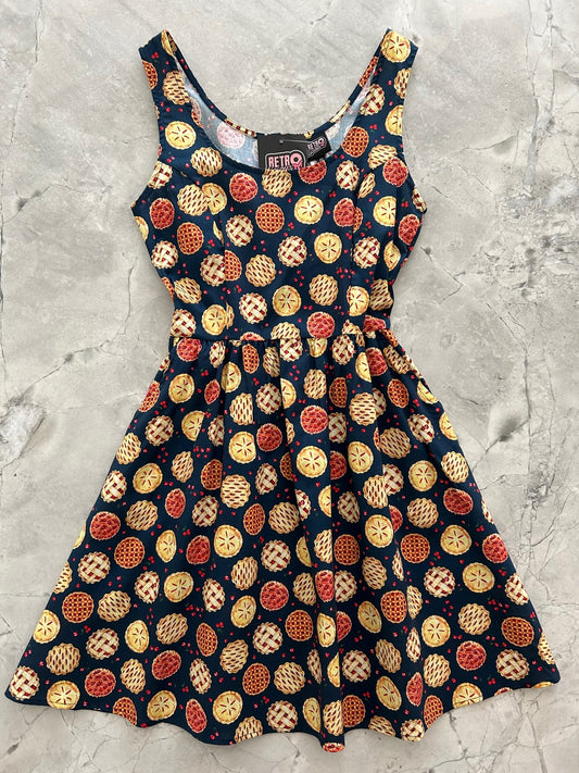 Cherry Pie Shorter Length Fit & Flare Dress - Small Only, 1 Left! — Soul Flow Apparel