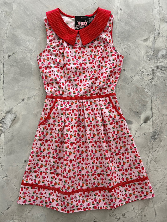 Berry Cherry Collared Dress - Medium Only, 1 Left! — Soul Flow Apparel