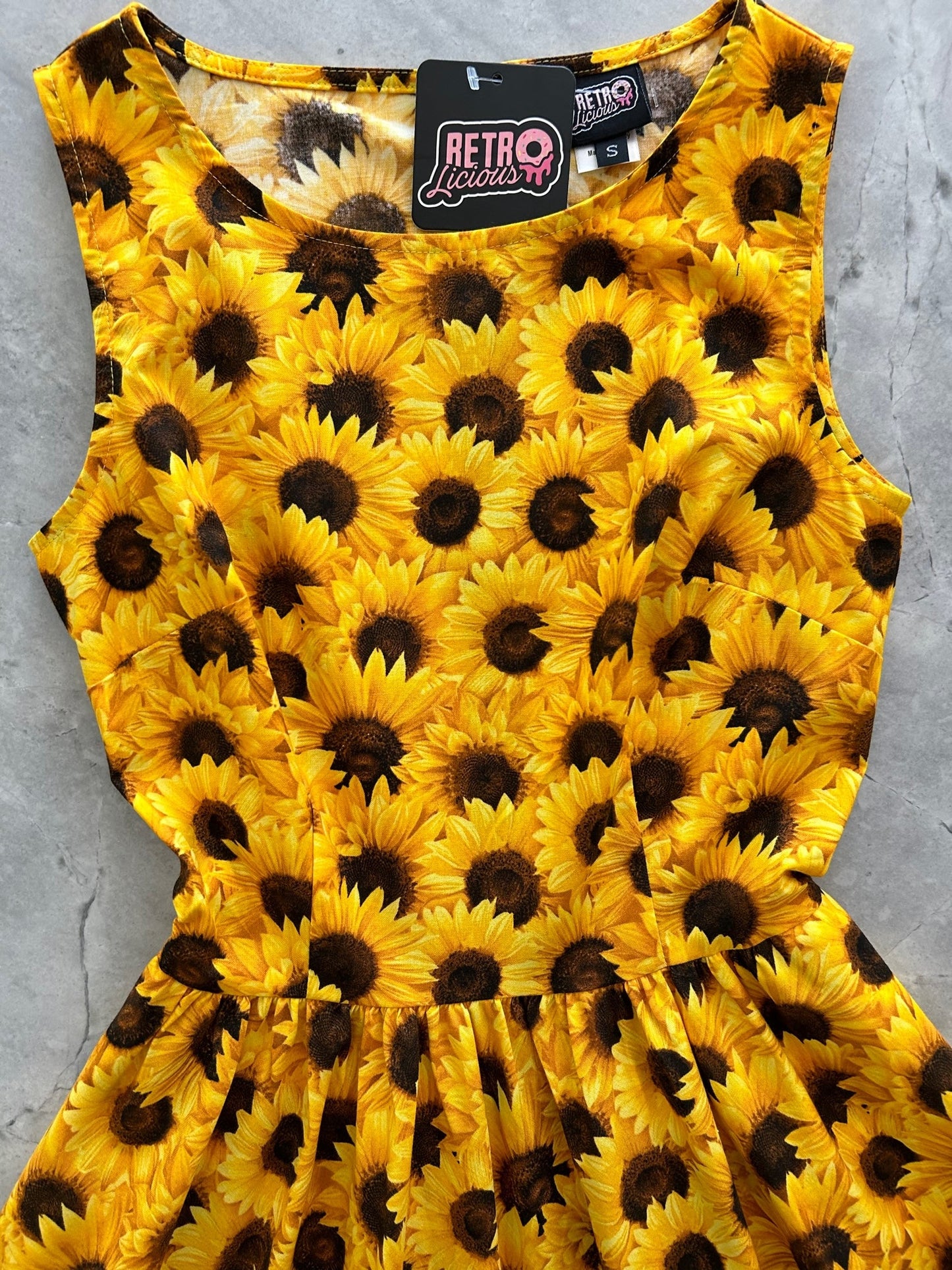 Sunflower Vintage Dress — Soul Flow Apparel