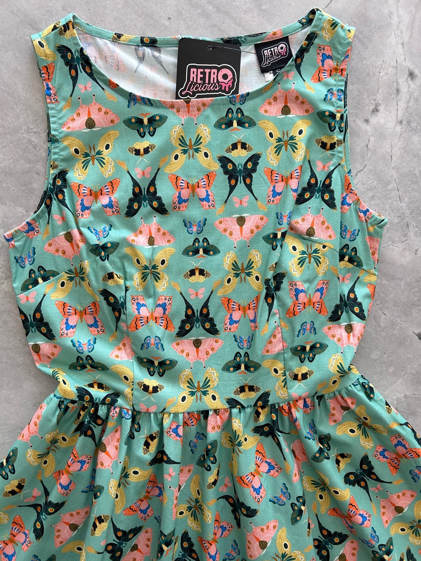 Butterflies Vintage Dress — Soul Flow Apparel