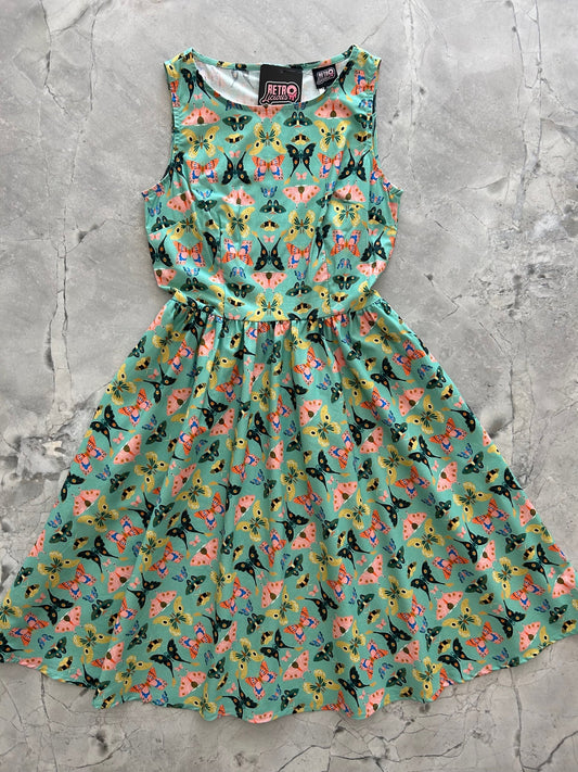Butterflies Vintage Dress — Soul Flow Apparel