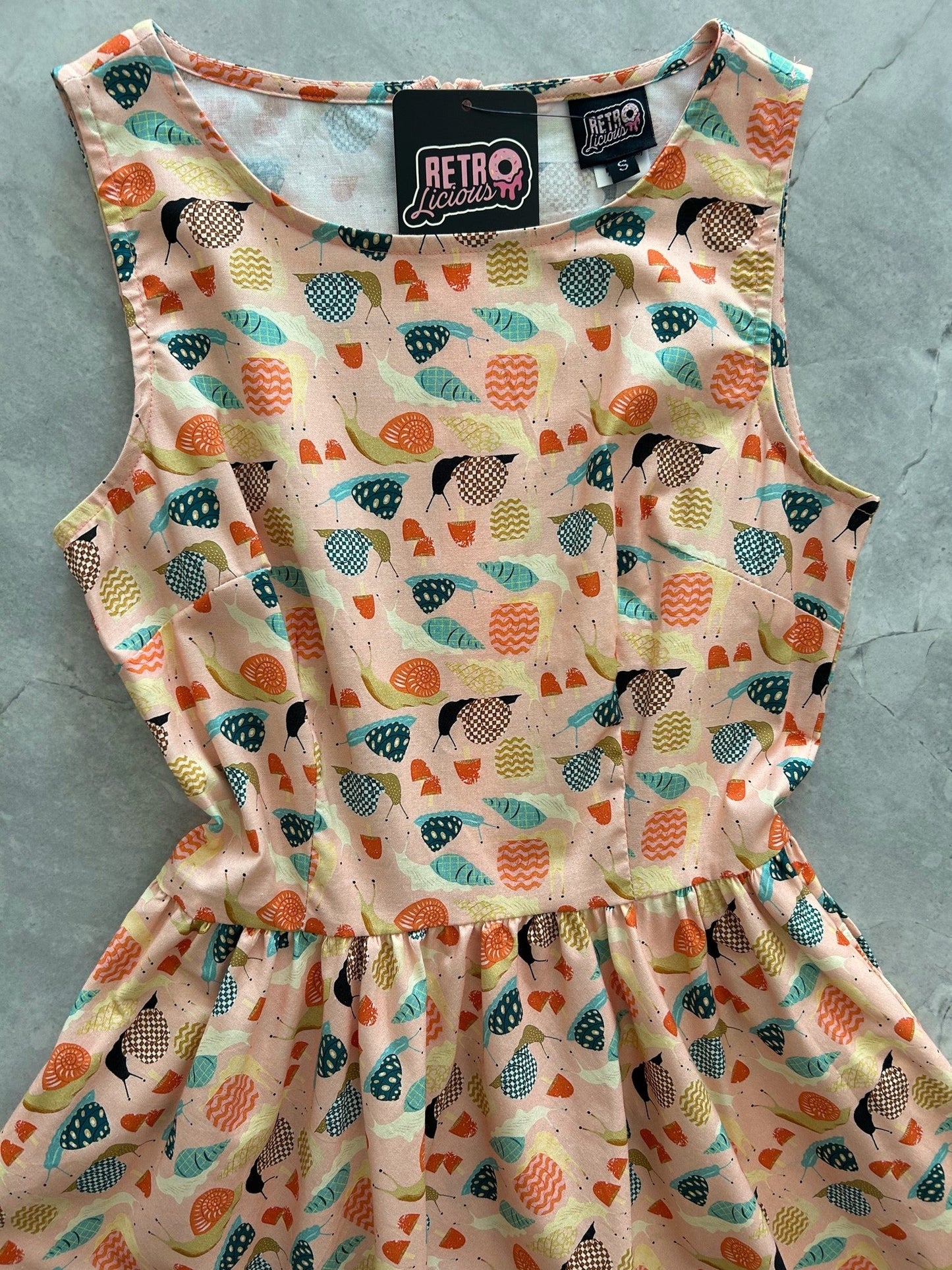 Snails Vintage Dress — Soul Flow Apparel