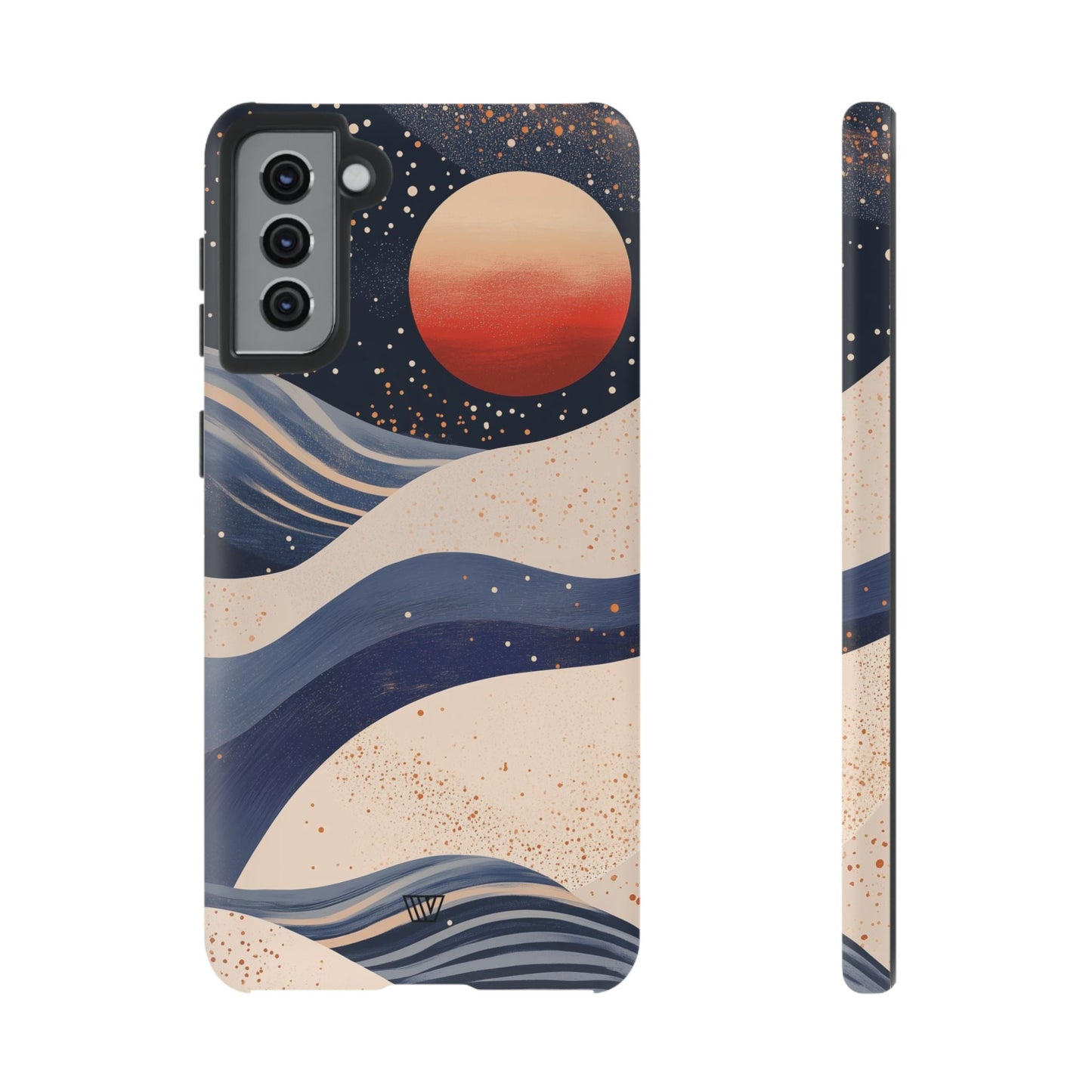 Cosmic Tides | Tough Phone Case, view 2048 — Soul Flow Apparel