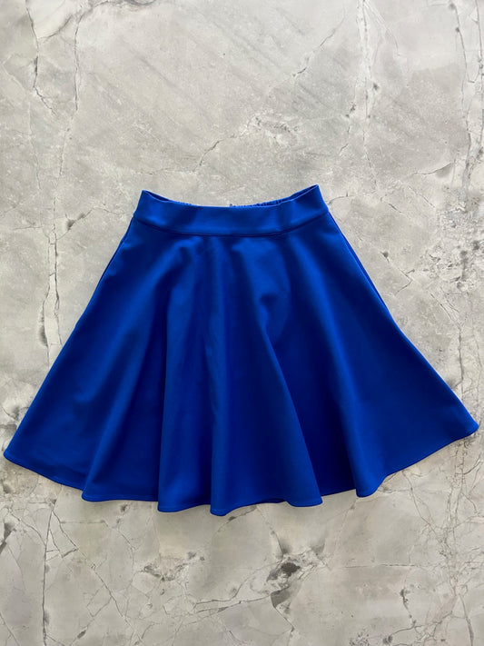 Harper Skater Skirt in Blue — Soul Flow Apparel