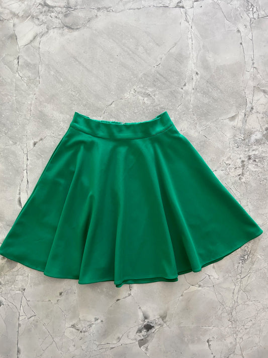 Harper Skater Skirt in Green — Soul Flow Apparel