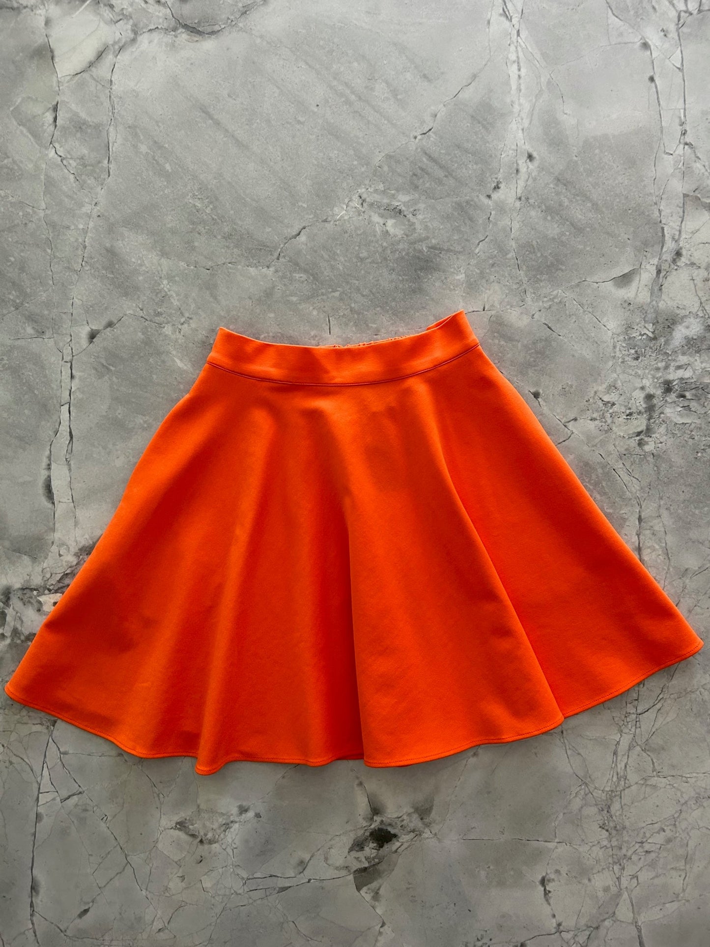 Harper Skater Skirt in Orange — Soul Flow Apparel