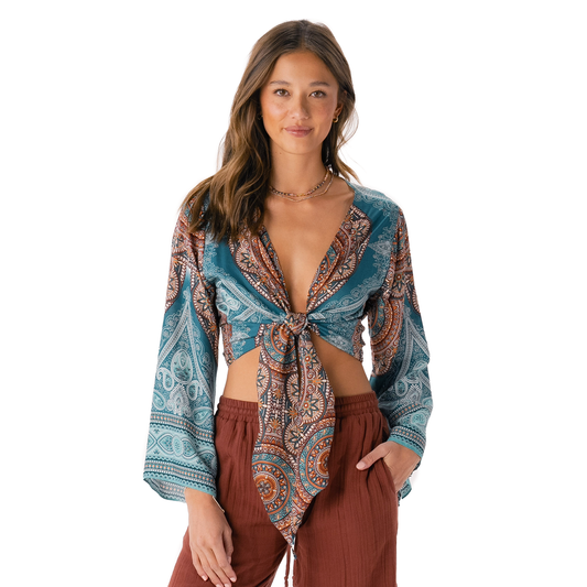 Canggu Daydreamer Top, view 1 — Soul Flow Apparel
