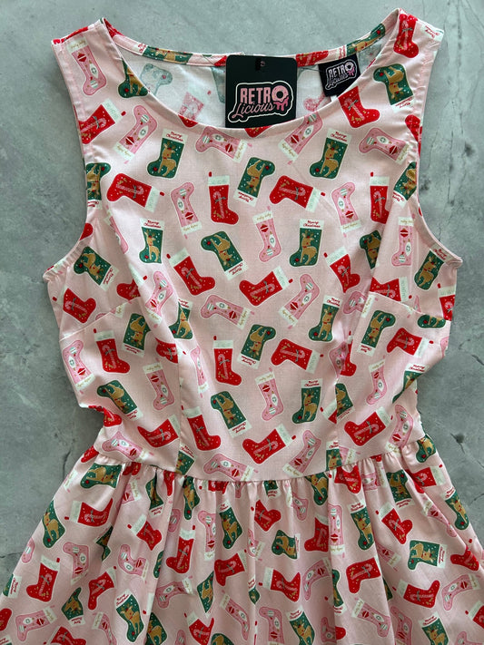 Stockings Vintage Dress - Medium Only — Soul Flow Apparel
