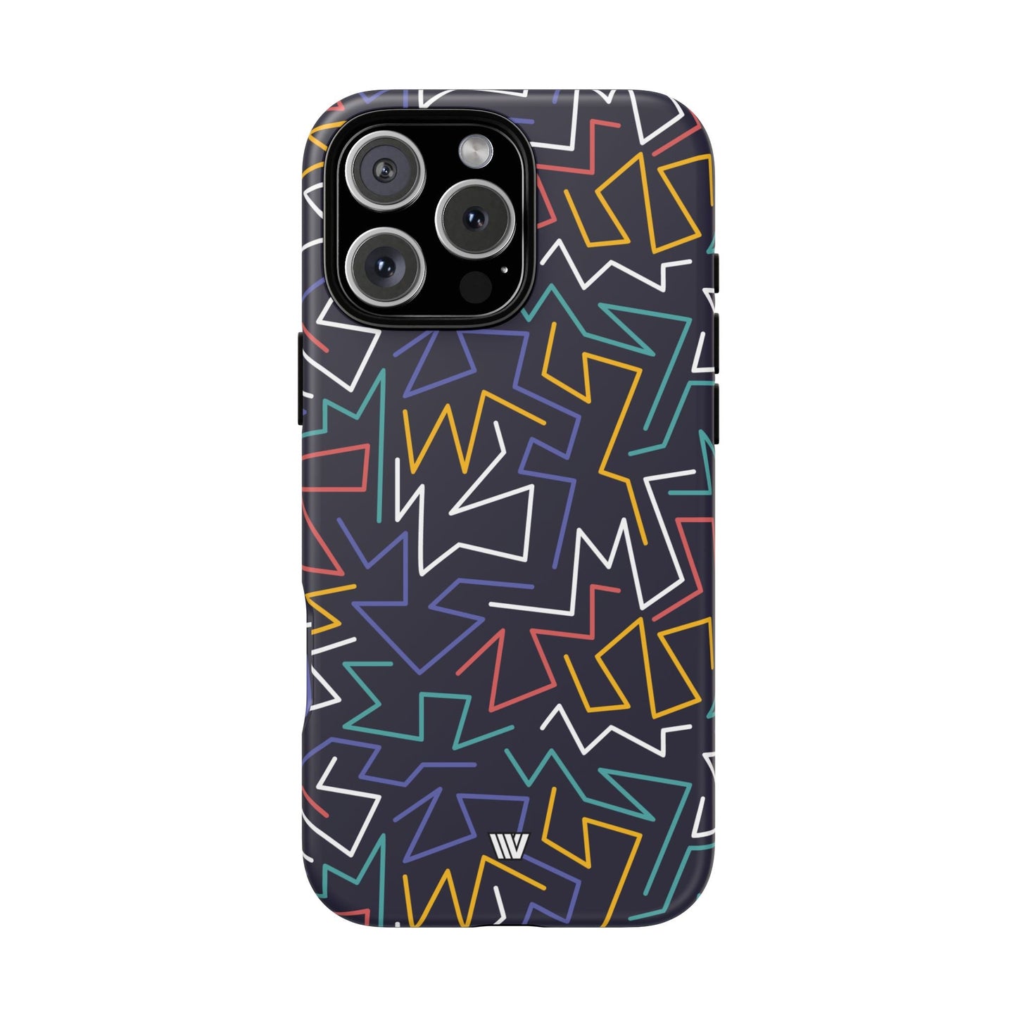 Zigzag Night | Tough Phone Case, view 2048 — Soul Flow Apparel
