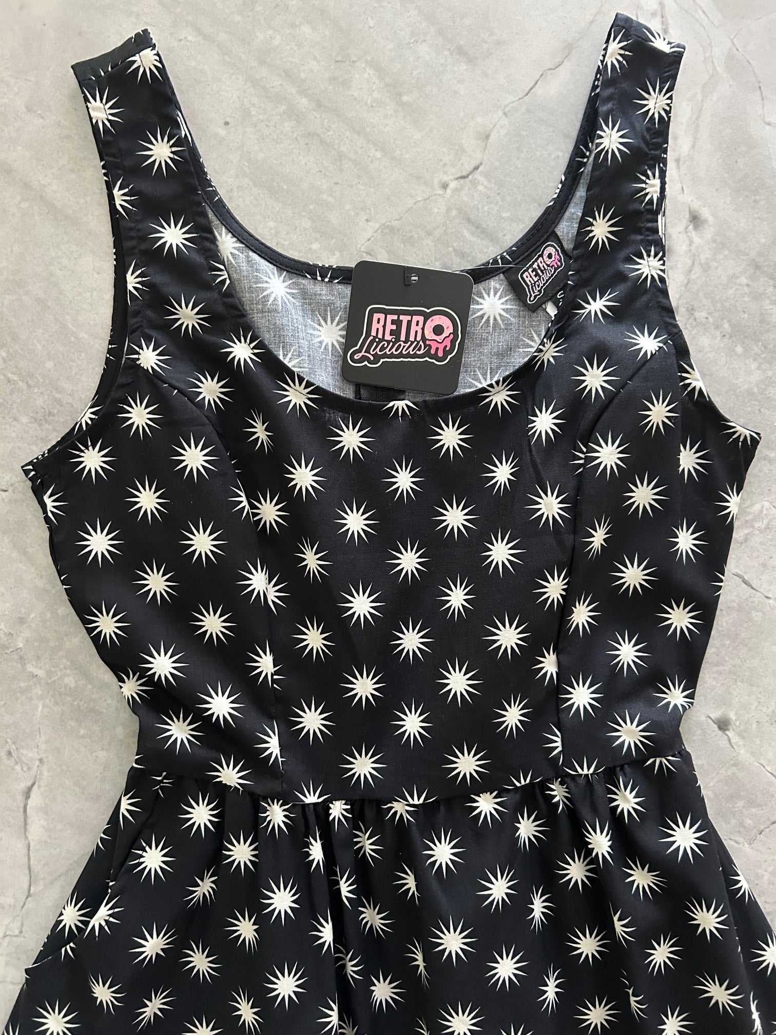 Starburst Shorter Length Fit & Flare Dress — Soul Flow Apparel