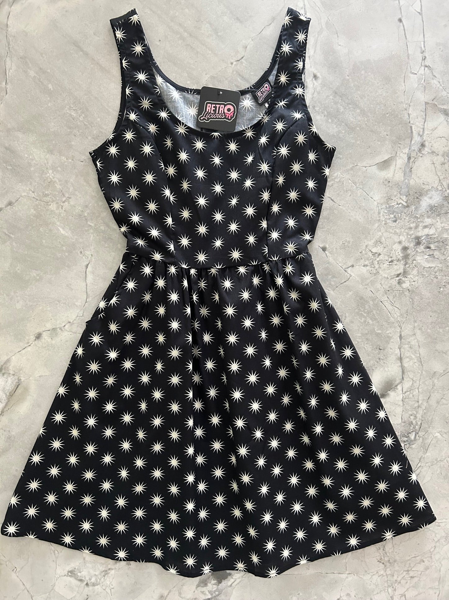 Starburst Shorter Length Fit & Flare Dress — Soul Flow Apparel