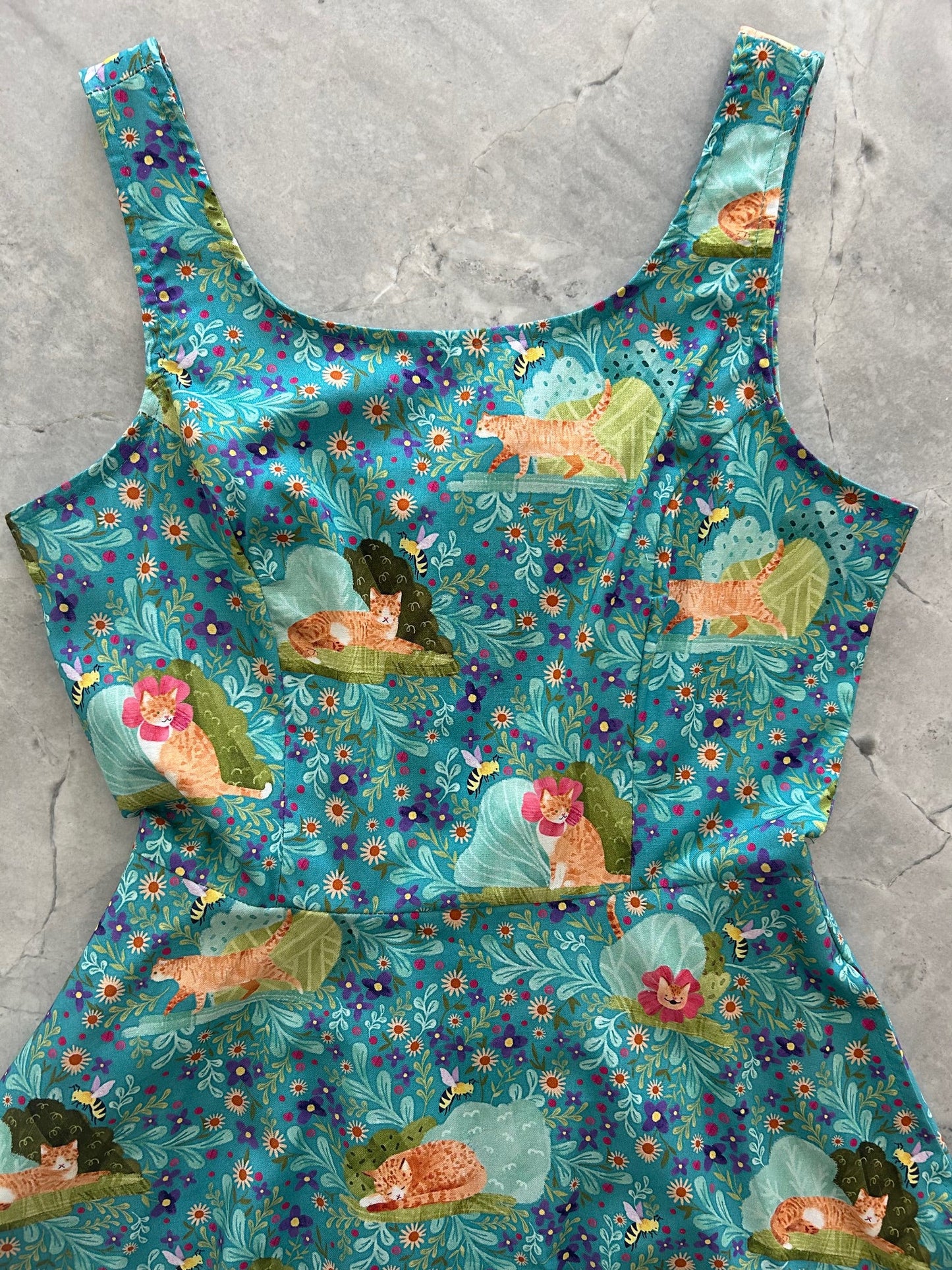 Cats Skater Dress — Soul Flow Apparel