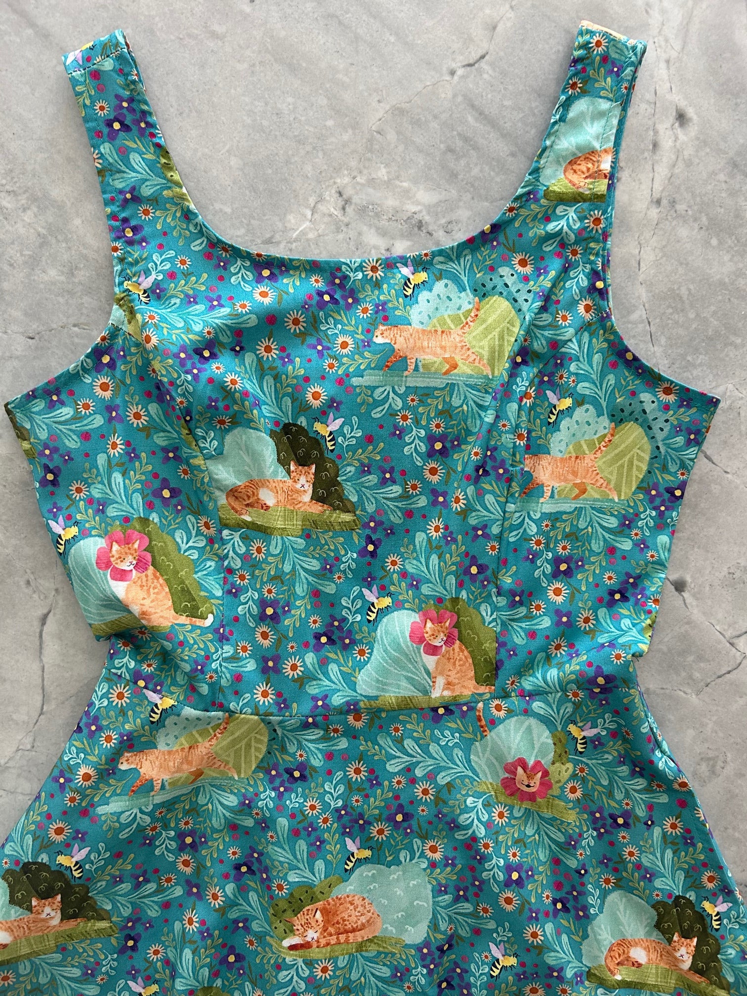 Cats Skater Dress — Soul Flow Apparel