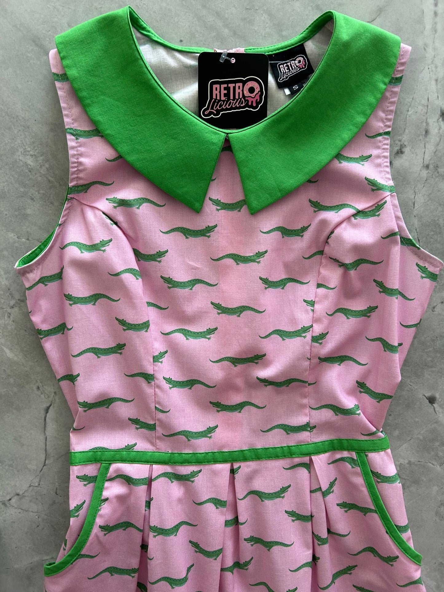 Alligator Collared Dress — Soul Flow Apparel