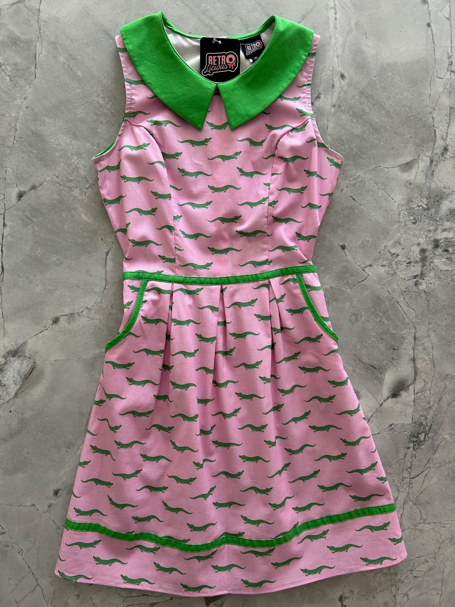 Alligator Collared Dress — Soul Flow Apparel