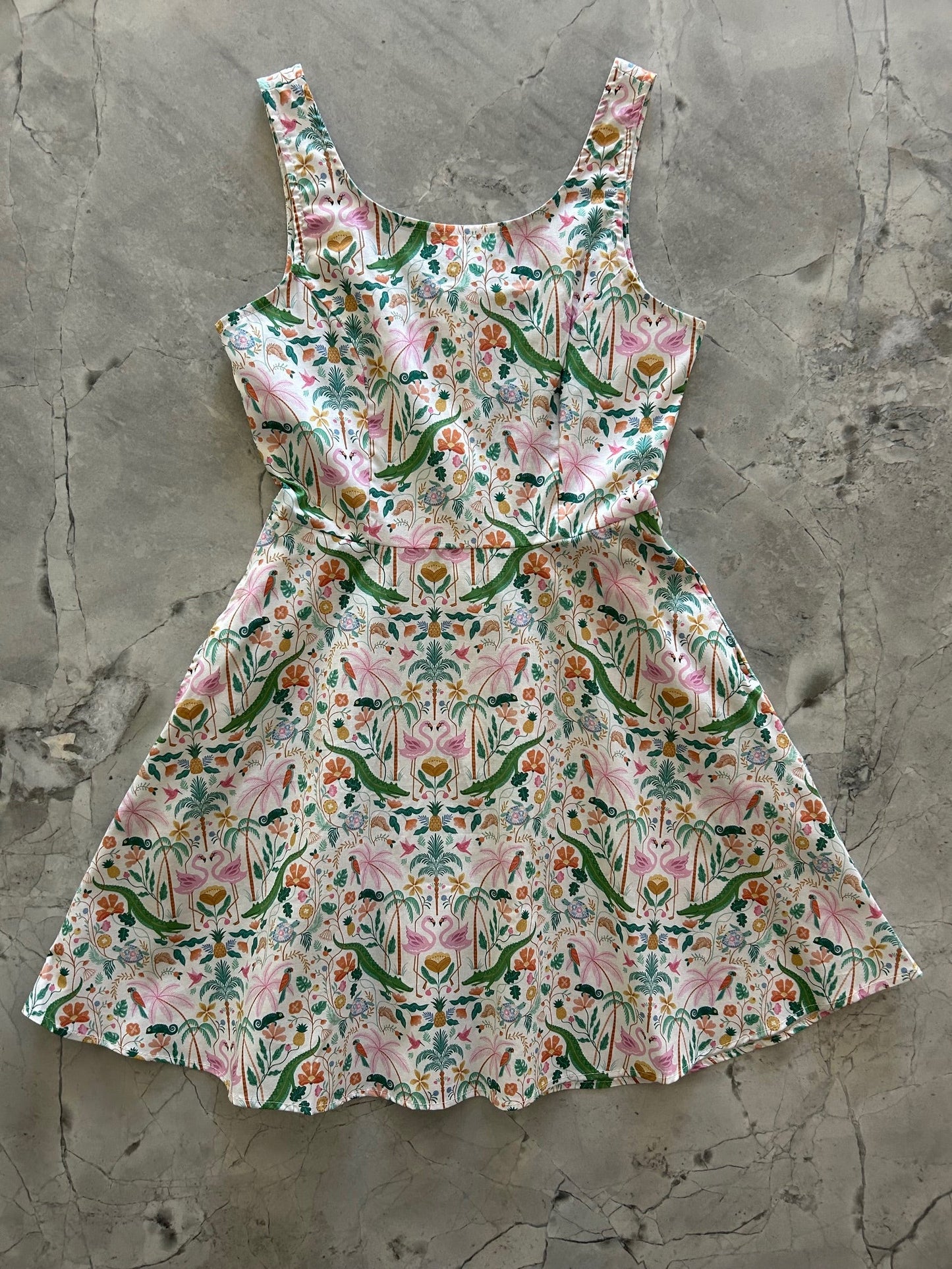 Tropical Skater Dress - Medium Only, 1 Left! — Soul Flow Apparel