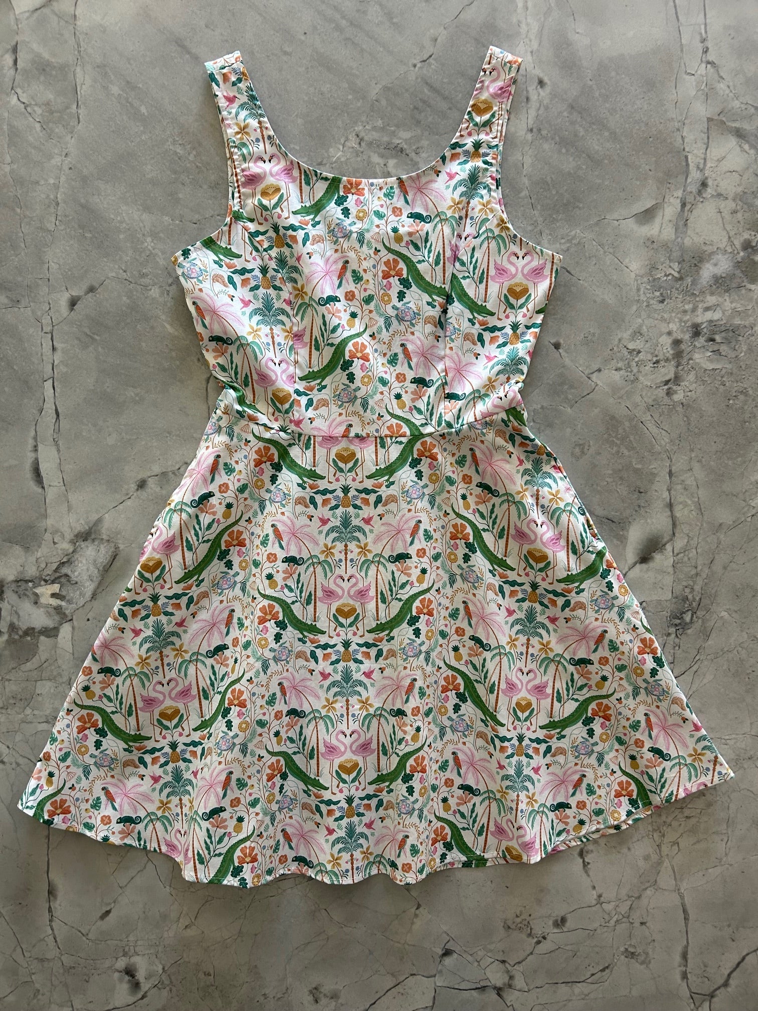 Tropical Skater Dress - Medium Only, 1 Left! — Soul Flow Apparel