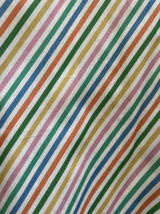 Rainbow Stripe Skater Skirt — Soul Flow Apparel