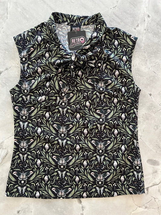 Midnight Bow Top — Soul Flow Apparel