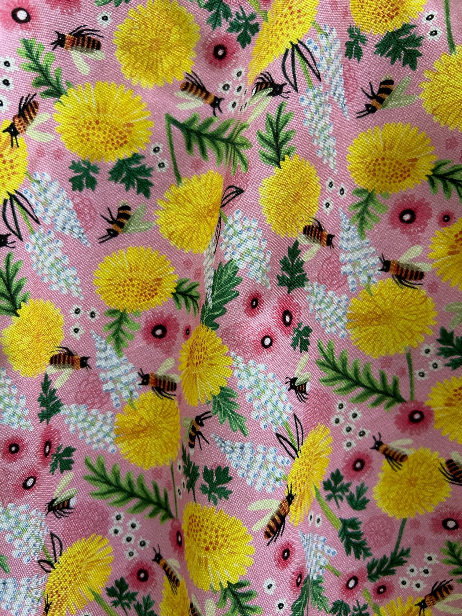 Bees & Dandelions Skater Skirt — Soul Flow Apparel
