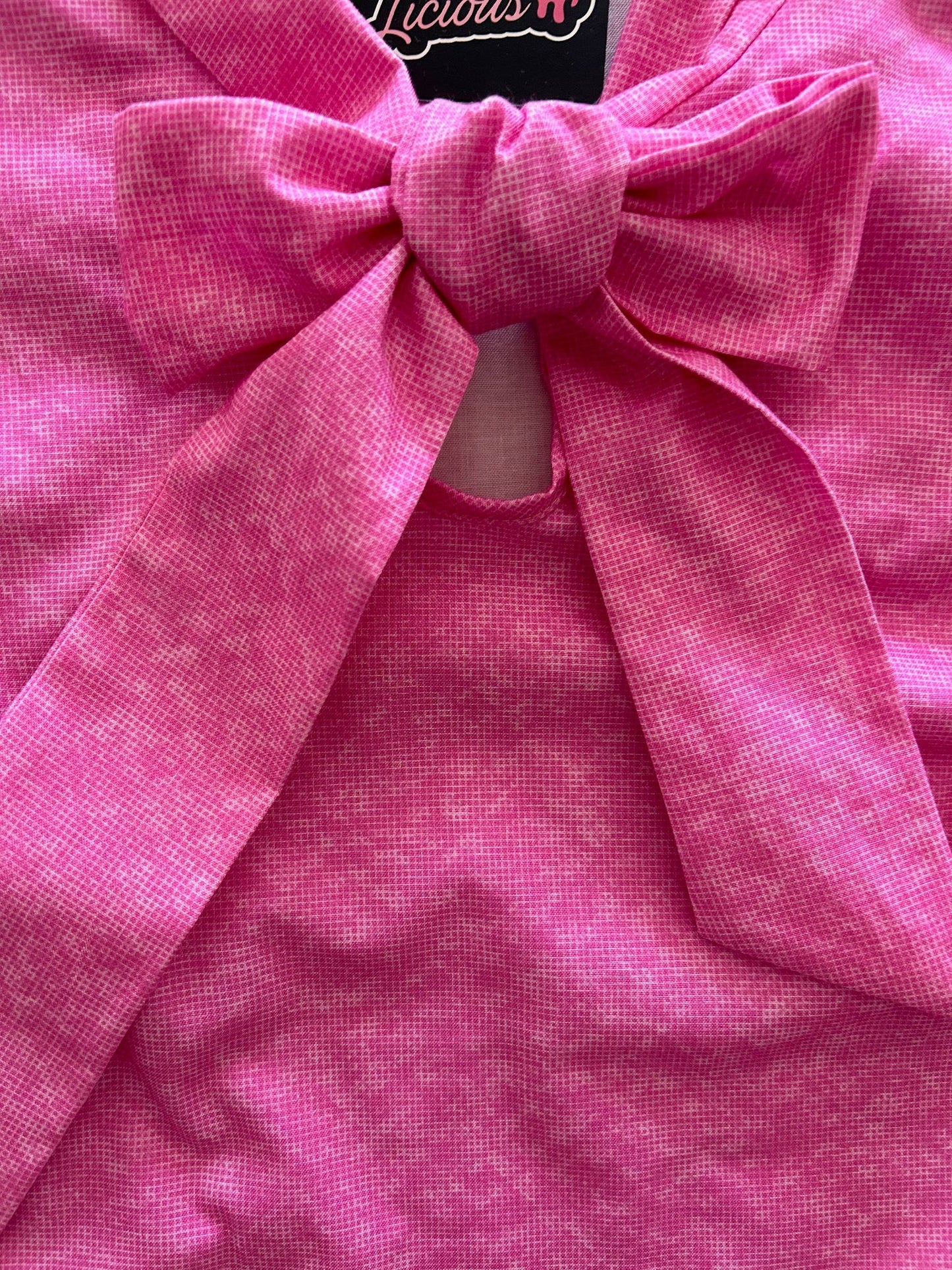 Pretty in Pink Bow Top — Soul Flow Apparel