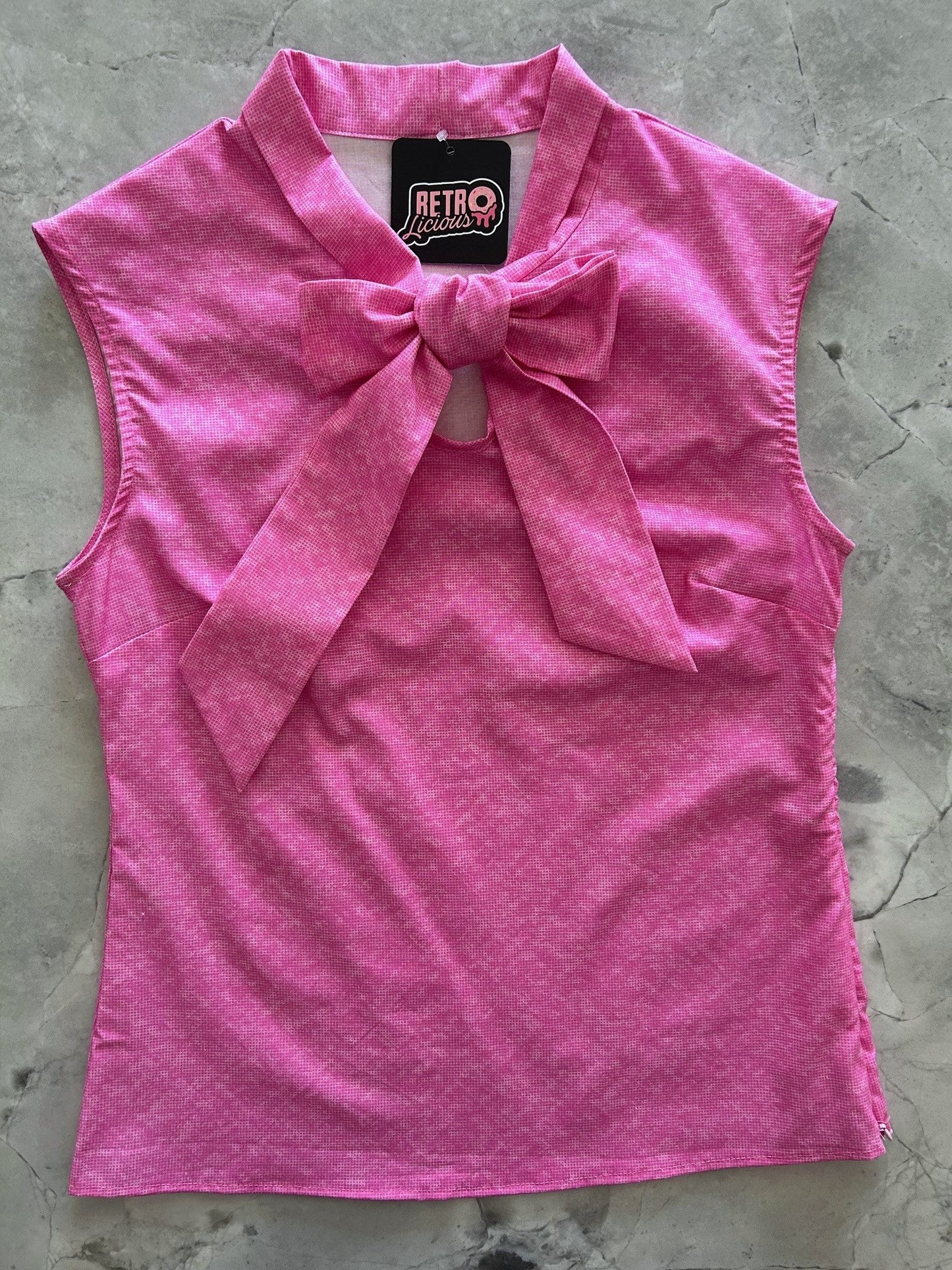 Pretty in Pink Bow Top — Soul Flow Apparel