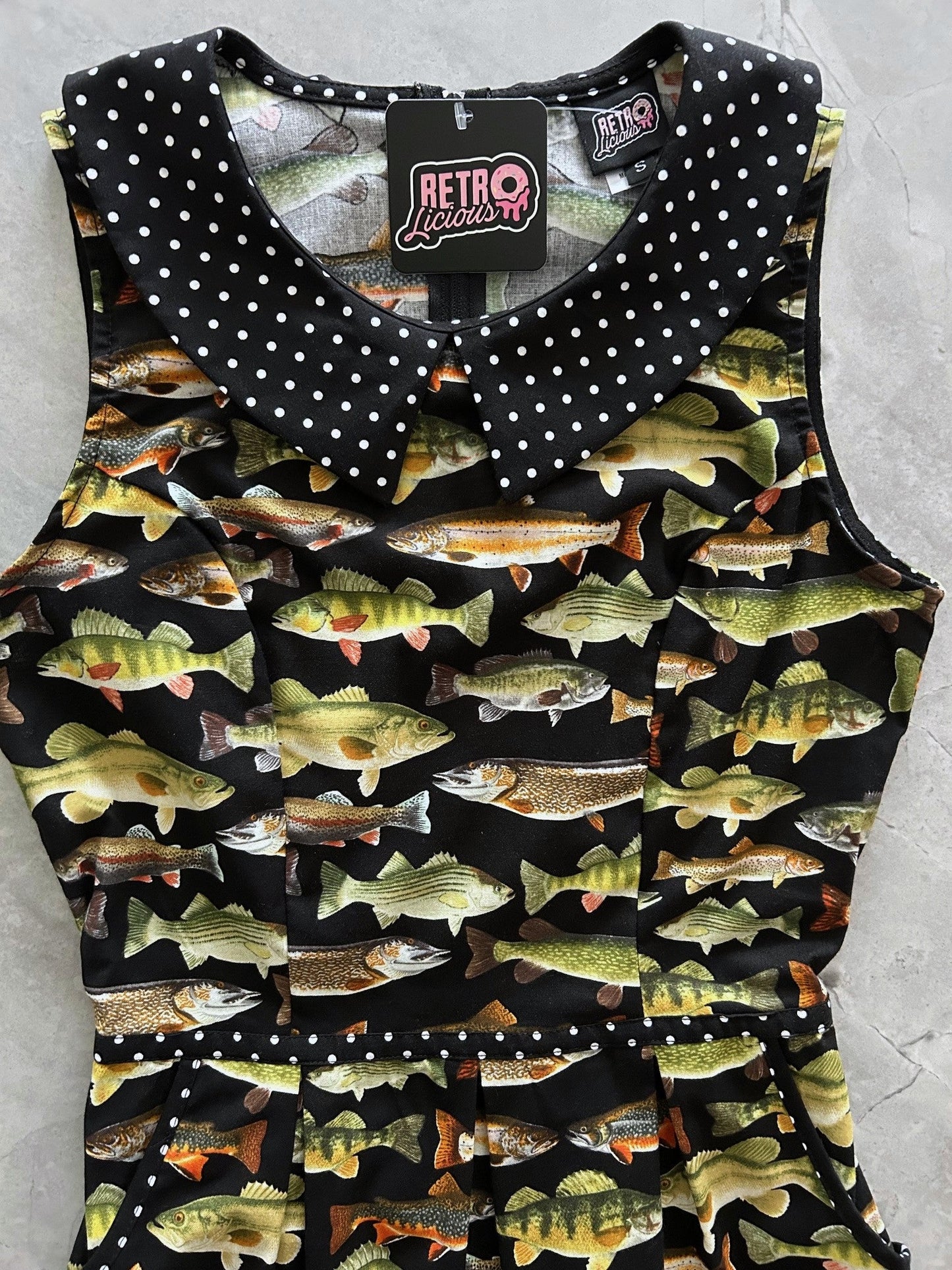Fish Collared Dress — Soul Flow Apparel